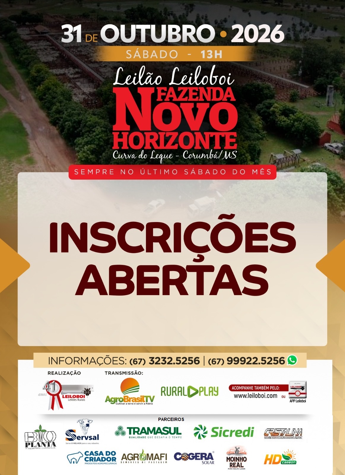 159º LEILÃO FAZENDA NOVO HORIZONTE